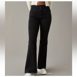AE DREAM Super High Waisted Flare Jeans